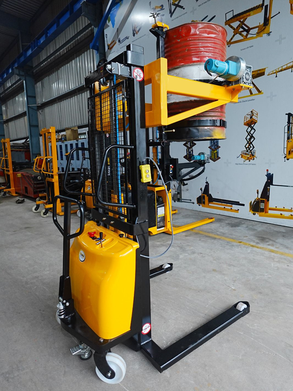 Drum Stacker joist manufacturer in Mumbai Navi Mumbai Pune Bangalore Hydraulic mysore Delhi chennai Vapi